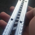 (Update) Made a post yesterday about making my own balisong, finished it today. It actually feels great to flip. Just want some opinions on the final design lol.